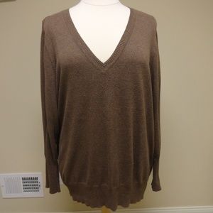 Lane Bryant Long sleeve  V neck sweater